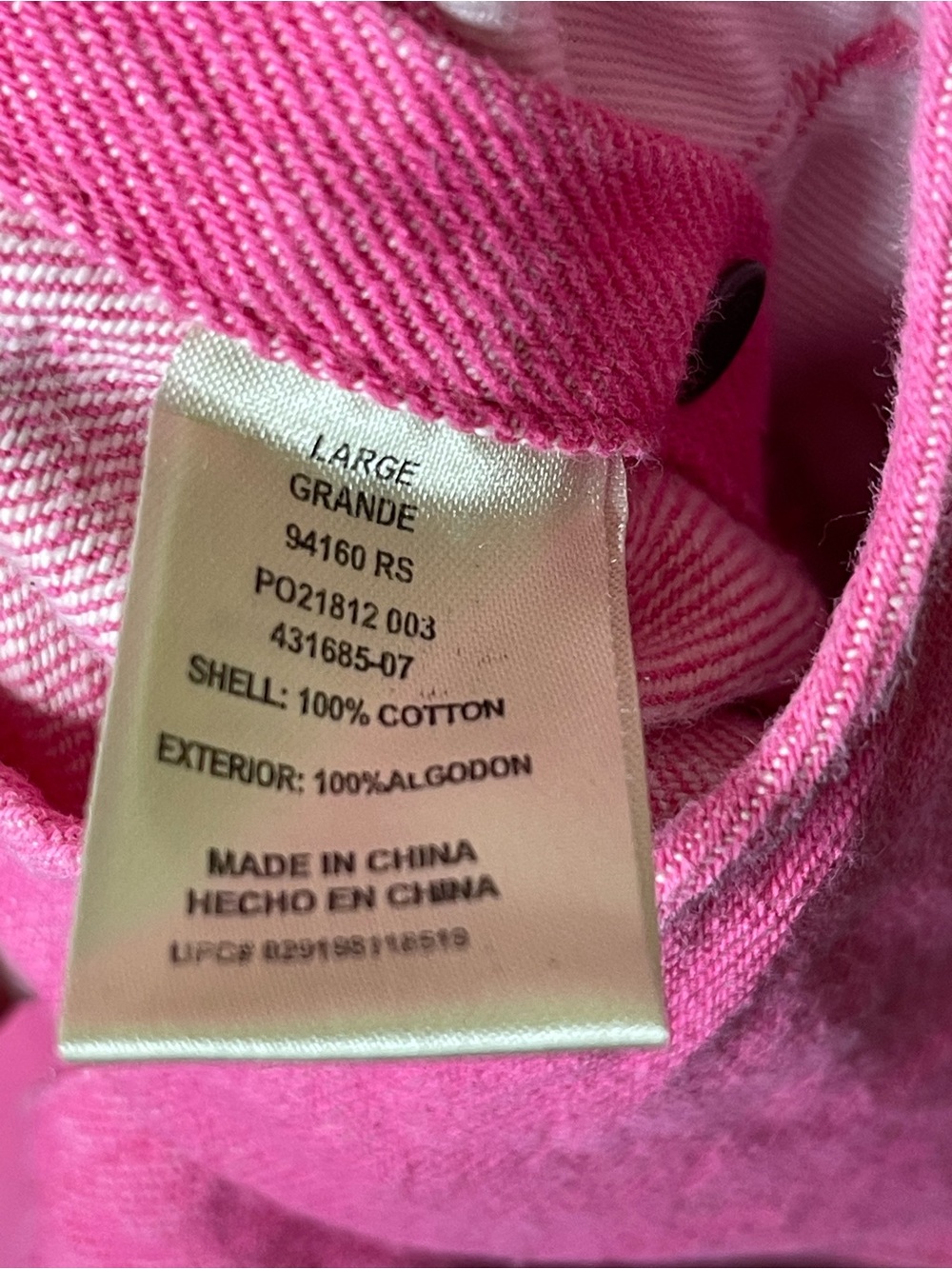 Walls Cowgirl Pink Women's Denim Ankle Overalls Sz L - Picture 5 of 6